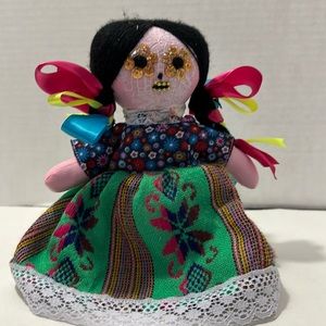 Day of the Dead homemade doll